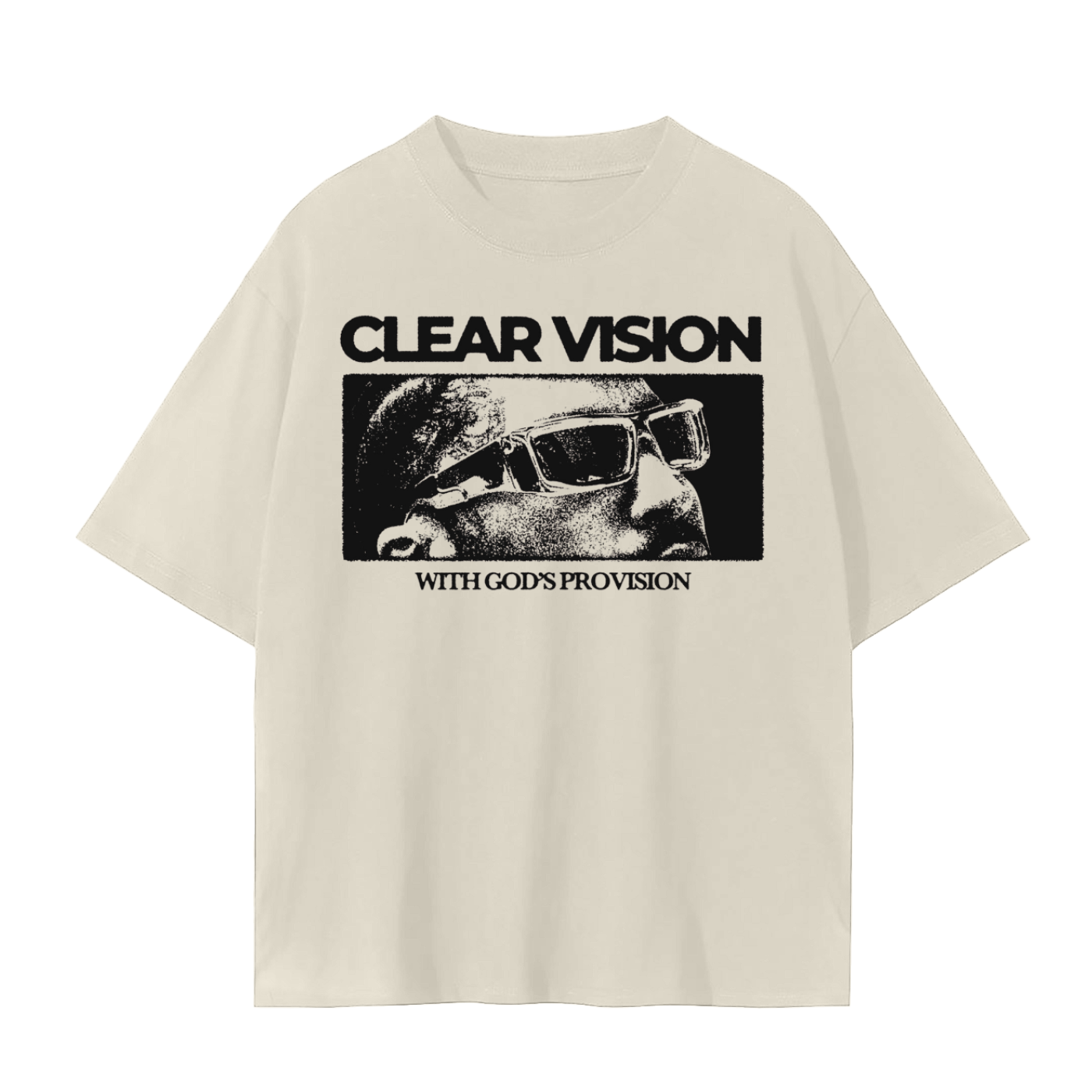 Clear vision regular tee
