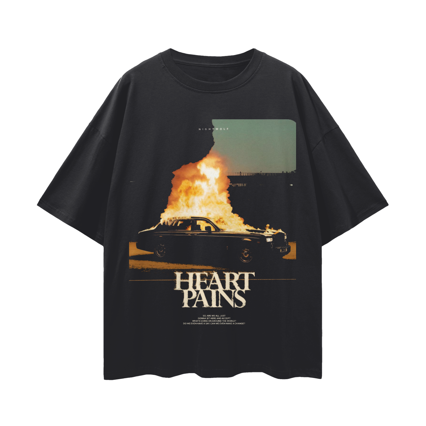 Heart pains overzised