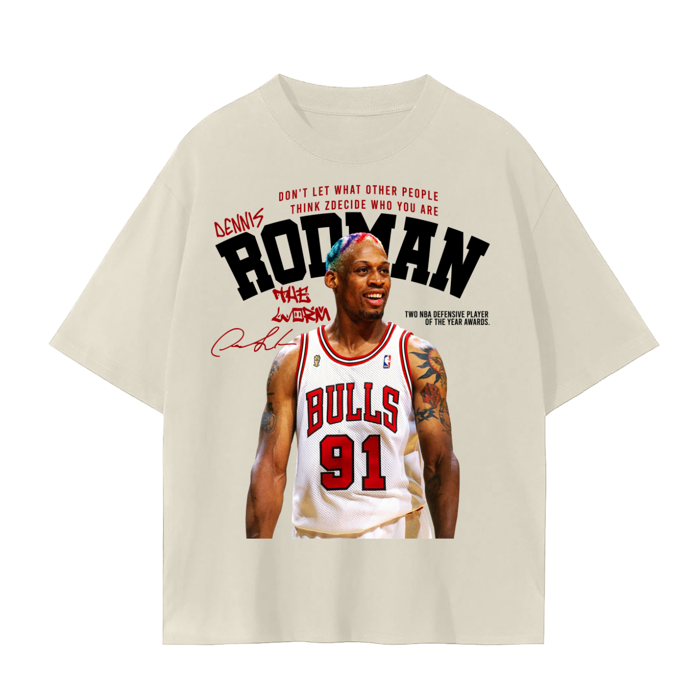 Dennis rodman regular tee