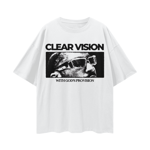 Clear vision overzised