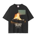 Hearts pains regular tee