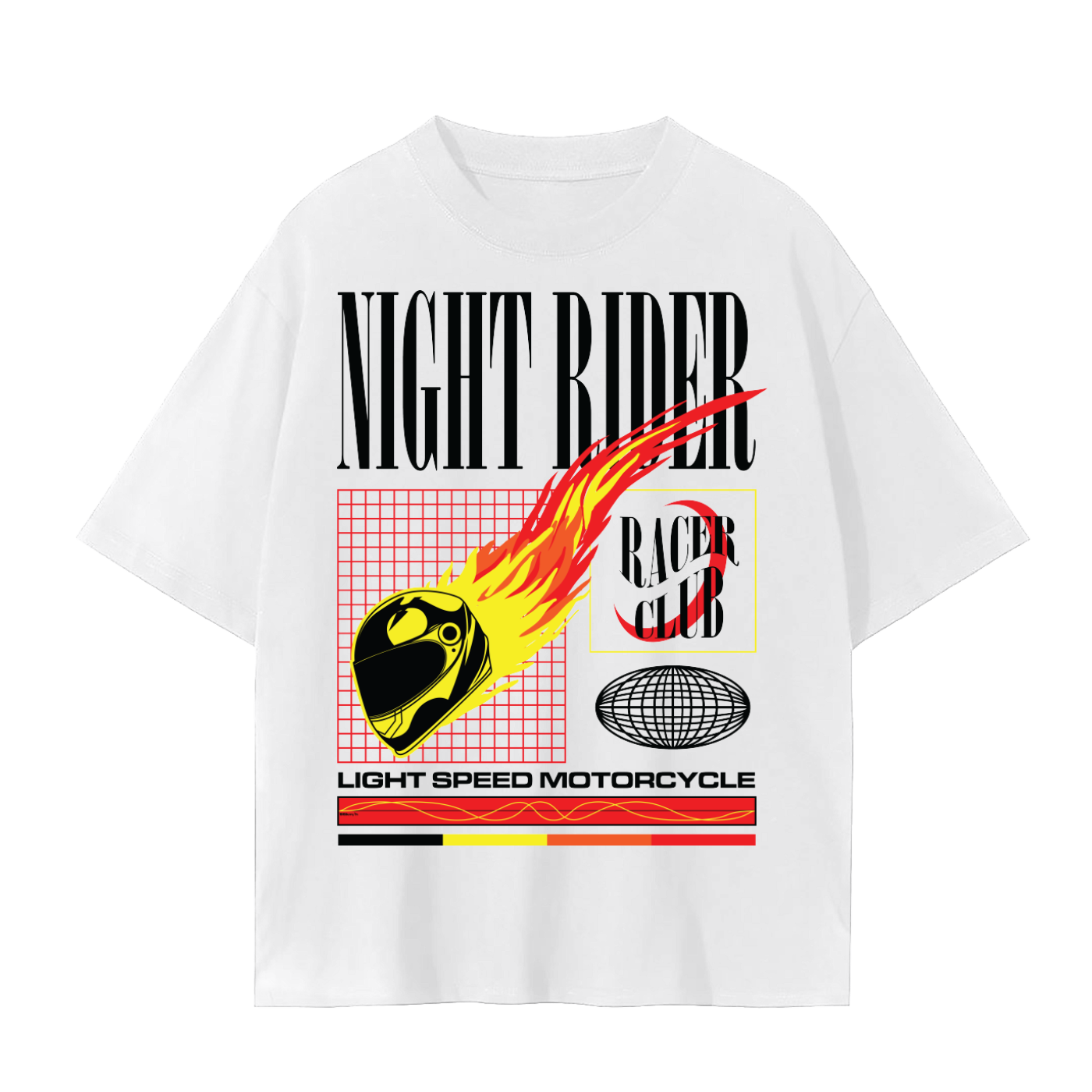 Night rider regular tee