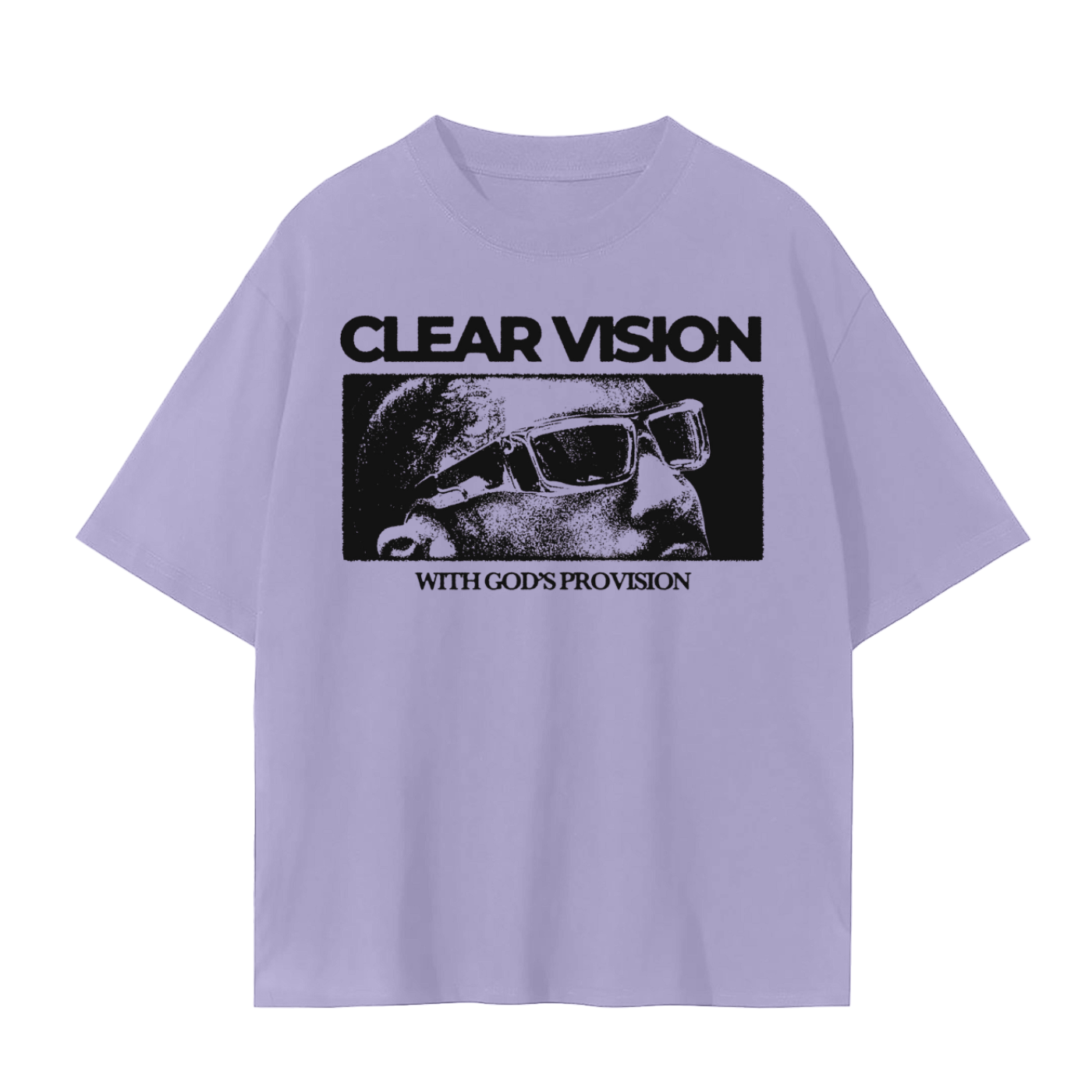 Clear vision regular tee